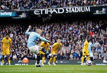 Manchester City - Brighton & Hove Albion - Martin Rickett/PA Wire/dpa