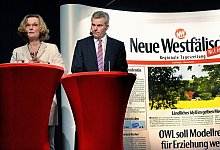 NW-Podiumsdiskussion zur Bgm-Wahl in Oerlinghausen - Barbara Franke