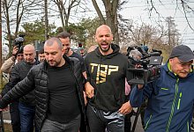 Tate Brüder zurück in Rumänien - Vadim Ghirda/AP/dpa