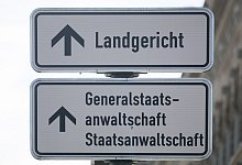 Justizzentrum Dresden - Robert Michael/dpa