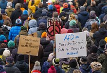 Demonstrationen gegen Rechtsextremismus - Frankfurt/Main - Andreas Arnold/dpa