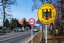 Grenzkontrolle - Foto: Ond&oslash;ej H&aacute;jek/CTK/dpa