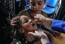 Impfung im Gazastreifen - Abed Rahim Khatib/dpa