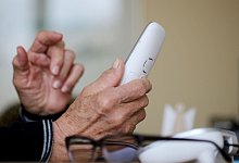 Deutlich weniger Telefonate über Festnetz - Roland Weihrauch/dpa