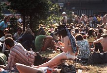 Open Air Festival in Hamburg 1970 - picture alliance / dpa