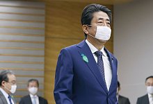 Virusbek&auml;mpfung in Japan - Foto: Uncredited/Kyodo News/AP/dpa