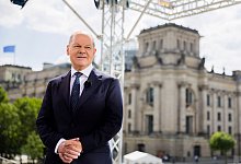 Bundeskanzler Scholz - Christoph Soeder/dpa