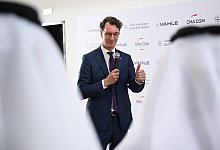Nordrhein-Westfalens Ministerpräsident Wüst in Abu Dhabi - Wolf von Dewitz/dpa-Zentralbild/dpa