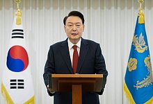 S&uuml;dkoreas suspendierter Pr&auml;sident Yoon Suk Yeol - Uncredited/South Korean President Office via Yonhap/AP/dpa