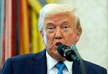 US-Pr&auml;sident Trum - Alex Brandon/AP/dpa