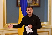 Wolodymyr Selenskyj - Evgeniy Maloletka/AP/dpa