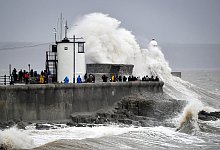 Sturm in Gro&szlig;britannien - Foto: Ben Birchall/PA Wire/dpa