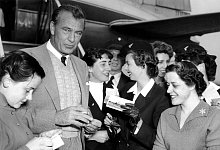 Filmstar Gary Cooper - Foto: Heinz Bogler/dpa