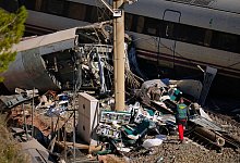 Nach dem Zugungl&uuml;ck in Spanien - Manu Fernandez/AP/dpa