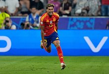 Fu&szlig;baller Lamine Yamal - Matthias Schrader/AP/dpa