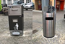 High-Tech: Das k&ouml;nnen die neuen M&uuml;lleimer der Stadt Bielefeld. - Stadt Bielefeld