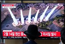 Raketenstarts in Nordkorea - Ahn Young-joon/AP/dpa