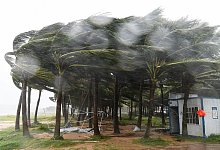 Taifun &laquo;Yagi&raquo; in China - Yang Guanyu/Xinhua/AP/dpa