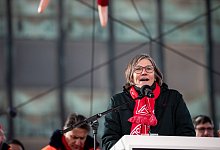 IG-Metall-Chefin Christiane Benner - Fabian Strauch/dpa