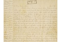 Ein dreiseitiger handgeschriebener Brief von Al Capone an seinen Sohn Albert Francis \\\'Sonny\\\' Capone. - -/Julien\\\'s Auctions /dpa