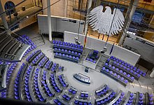 Plenarsaal des Deutschen Bundestages - Fabian Sommer/dpa