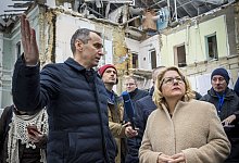 Reise BMin Schulze in die Ukraine - BMZ/photothek.de