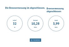 Speed versprochen, aber immer noch oft gebrochen - Foto: breitbandmessung.de/dpa-tmn