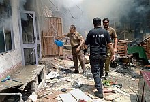 Angriffe auf Kirchen in Pakistan - Uncredited/District Police Office/AP/dpa