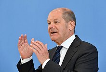 Olaf Scholz - Foto: John Macdougall/AFP POOL/dpa