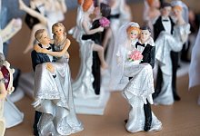 Unbekannter klaut Hochzeitsgeschenke - Jens B&uuml;ttner/dpa-Zentralbild/ZB