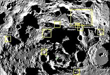 Standorte für die erste bemannte Landung auf dem Mond - GSFC/ASU/JSC/AGDT/NASA/dpa