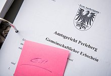 Gemeinschaftlicher Erbschein - Christin Klose/dpa-tmn