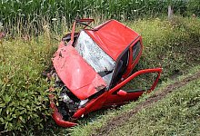 Schwerer Unfall - FOTO: SVEN KIENSCHERF