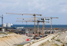 Baustelle Fehmarnbelttunnel - Frank Molter/dpa