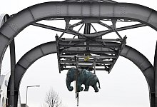 Oberhausen bekommt Tuffi-Denkmal - Roberto Pfeil/dpa