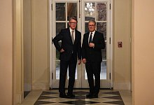 Britische Premier Starmer in Washington - Carl Court/PA Wire/dpa