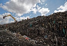 M&uuml;llhalde Kenia - Ben Curtis/AP/dpa