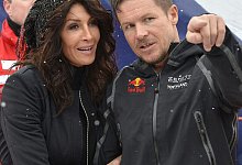 Mihaela Radulescu Schwartzenberg und Felix Baumgartner - picture alliance / dpa