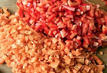 M&ouml;hren und Paprika - Foto: Patrick Pleul