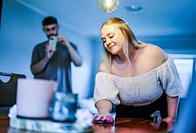 Influencerin Lea de Bruijn - Christoph Reichwein/dpa