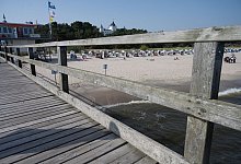 Vineta Seebr&uuml;cke Zinnowitz - Stefan Sauer/dpa