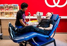 Wacken-Blutspendeaktion mit «Lord of the Lost» - Daniel Bockwoldt/dpa