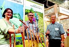 Zeigen den Wanderstab "Gemse" aus Detmold - Bungeroth