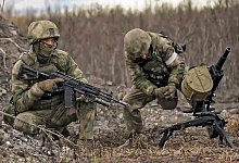 Ukraine-Krieg - K&auml;mpfe an der Front - Uncredited/Russian Defense Ministry Press Service/AP/dpa