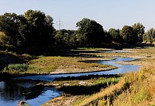 Blick auf die renaturierte Emscher bei Castrop-Rauxel. - Rolf Vennenbernd/dpa