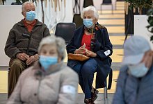 Albert II. + Frau Paola - Foto: Olivier Matthys/Pool AP/dpa