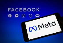 Das Logo von Meta, der neuen Dachmarke des Facebook-Konzerns. - Andre M. Chang/ZUMA Press Wire/dpa