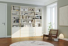 Bücherregal von Müller Möbelwerkstätten - Müller Möbelwerkstätten/VDM/dpa-tmn