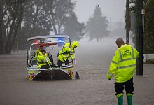 Überschwemmungen in Australien - Lindsay Moller/AAP/dpa