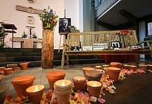 Trauerfeier f&uuml;r Schauspieler Rolf Becker - Christian Charisius/dpa